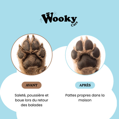 Mousse nettoyante pattes pour chien & chat